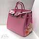 The painted bags. ' There is never much pink», Classic Bag, Moscow,  Фото №1