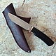 Knife 'Prospector' 95h18 hornbeam, Knives, Vorsma,  Фото №1