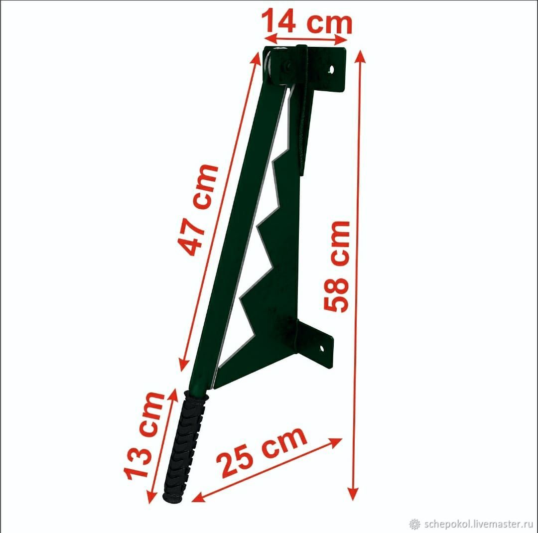 Щепокол рычаг своими руками чертежи размеры