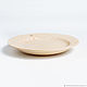 Set of cedar wooden plates 3 pcs. (19 cm) TN40. Plates. ART OF SIBERIA. My Livemaster. Фото №4
