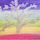 Painting branch with salt on Lake Baskunchak. Watercolor 'Miracle'»390h270mm, Pictures, Volgograd,  Фото №1