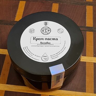 Материалы для творчества ручной работы. Ярмарка Мастеров - ручная работа Масло-воск крем-паста для дерева. Handmade.