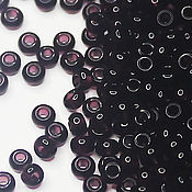 Материалы для творчества handmade. Livemaster - original item Czech beads 10/0 Purple dark 20080 10 g Preciosa. Handmade.