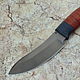 Knife 'Canadian-4' h12mf leather mikarta. Knives. Artesaos e Fortuna. My Livemaster. Фото №4
