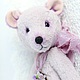 Мишка Тедии Сиренька. Мягкие игрушки. Миниатюрный мир Сергеевой Елены. Интернет-магазин Ярмарка Мастеров.  Фото №2