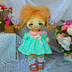Lika. Textile doll, Dolls, Buoy,  Фото №1