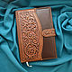 Leather notebook "FLORAL". Diaries. Furmani. Online shopping on My Livemaster.  Фото №2