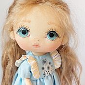 Textile doll Alice in Wonderland