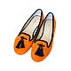 Loafers color Orange, Loafers, Barnaul,  Фото №1