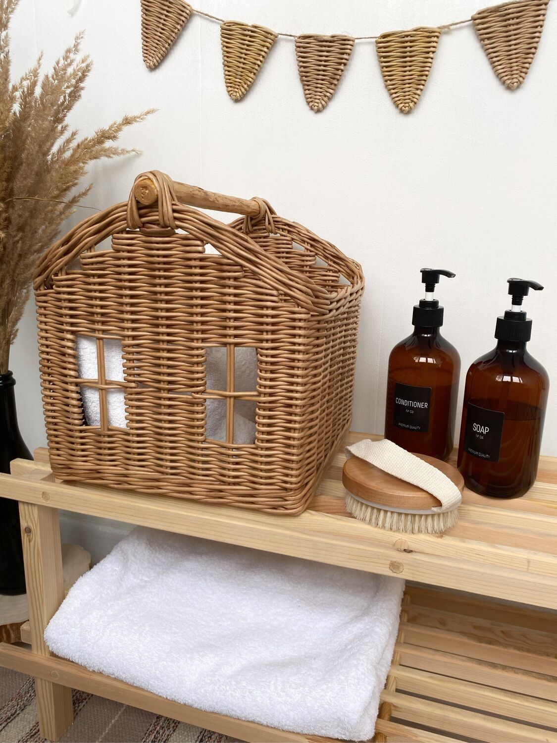 Домик - корзина в интернет-магазине на Ярмарке Мастеров | Корзины ...