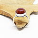 18 R. Ring with carnelian Ogneslav. Rings. Selberiya shop. Online shopping on My Livemaster.  Фото №2