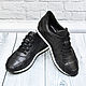 Sneakers made of genuine crocodile leather, black color!. Sneakers. SHOES&BAGS. My Livemaster. Фото №4