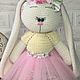 Bunny knitted. Stuffed Toys. small loops. Online shopping on My Livemaster.  Фото №2