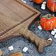 Wooden cutting Board ' Pigtail'. Color Walnut. Cutting Boards. derevyannaya-masterskaya-yasen (yasen-wood). My Livemaster. Фото №5