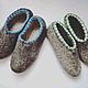Samovolka Slippers handmade of natural sheep wool. Slippers. rukodelocka. My Livemaster. Фото №6