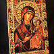 Iveron icon of the mother of God (Parthenissa). Icons. ikon-art. My Livemaster. Фото №4