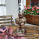 Kerosene lamp Provence. Table lamps. decoupage things. Online shopping on My Livemaster.  Фото №2