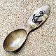 Camping spoon made of maple with a pattern 'Anchor', Spoons, Shumerlya,  Фото №1