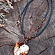Order Pendant Pendant Necklace Brown Agate Natural Stone Heart. StylishThings4U. Livemaster. . Pendant Фото №3