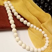 Работы для детей, handmade. Livemaster - original item Agate beads Large agate 12 mm Classic - men`s, women`s.. Handmade.