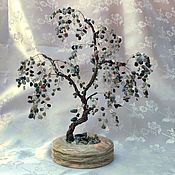 Дерево любви из камней. Сакура бонсай 2