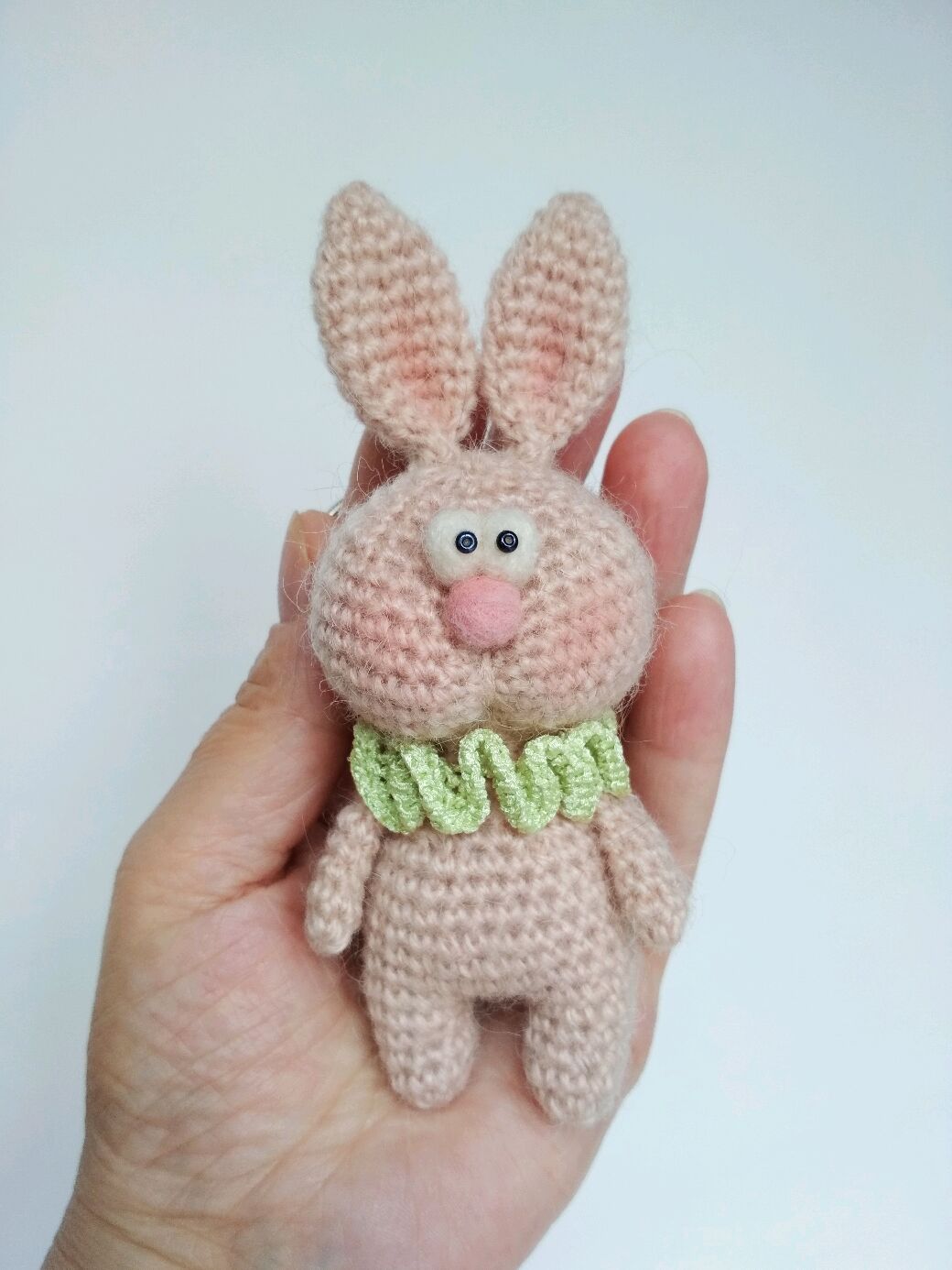 Зайчик брелок в интернет-магазине Ярмарка Мастеров по цене 900 ...