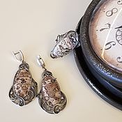 Earrings of agate, Ijevan