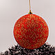 Christmas ball 8cm Decoration on Christmas tree gift for new year 2020 ball. Christmas decorations. KOTiYA. My Livemaster. Фото №4
