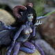 Demoness. Copyright jointed doll. Growth 17cm. Ball-jointed doll. branadolls. My Livemaster. Фото №5