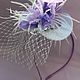 Order Mini hat. fantasy flowers. Livemaster. . Hats1 Фото №3