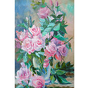 Картины и панно handmade. Livemaster - original item Painting: rose 