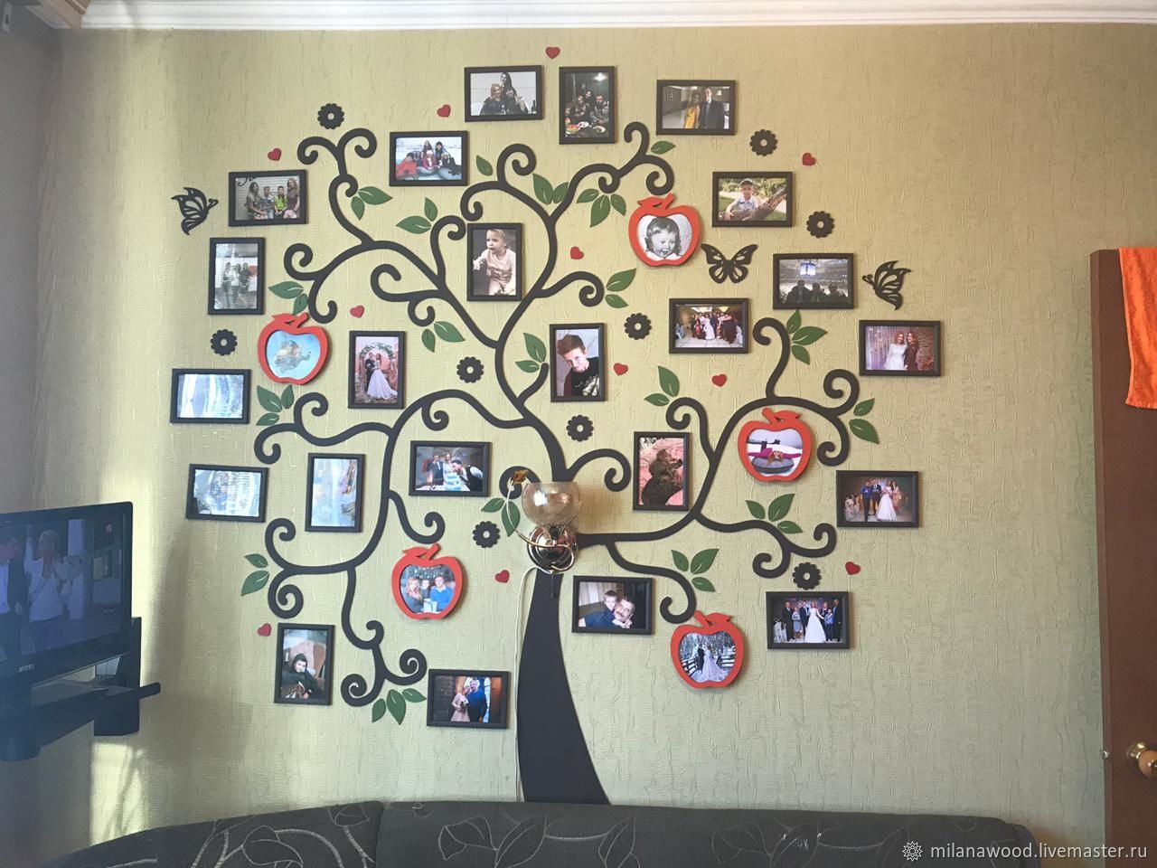 Фоторамка семейное дерево