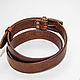 Handmade genuine leather belt. Straps. Blekerman Handmade. Online shopping on My Livemaster.  Фото №2