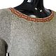 Заказать Джемпер  вязаный женский из кид-мохера с жаккардом. Favoritejersey Кардиганы Топы Джемперы. Ярмарка Мастеров. . Джемперы Фото №3