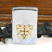 Сувениры и подарки handmade. Livemaster - original item Petrol lighter with the Masonic order