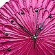 Order Fuchsia Wall Clock with Texture. Clocks for Home (Julia). Livemaster. . Watch Фото №3