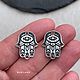 Заказать Коннектор подвеска серебро 925 silver filled 2хст хамса, 22*18 мм. СОТВОРИ • камни • бусины • фурнитура. Ярмарка Мастеров. . Коннекторы Фото №3