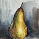 The painting 'still life with pear'. Pictures. Regina Kuyukova. My Livemaster. Фото №5