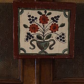 Картины и панно handmade. Livemaster - original item Panel: Russian style, decorative panel on a blackboard. Handmade.