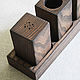 Shakers are made of ash wenge. Napkin holders. nikolay2503. Online shopping on My Livemaster.  Фото №2