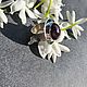 Кольцо со звездчатым гранатом. Кольца. Karma-jewelry. Ярмарка Мастеров.  Фото №5