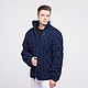 Blue Men's Cardigan, Mens outerwear, Moscow,  Фото №1