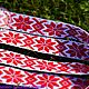 Order The Alatyr belt is white and red. ЛЕЙЛИКА - пояса и очелья для всей семьи. Livemaster. . Belts and ribbons Фото №3