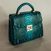 Сумки и аксессуары handmade. Livemaster - original item Bag made of genuine Python leather premium line. Handmade.