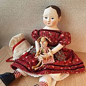 Куклы и игрушки handmade. Livemaster - original item Izannah Walker Reproduction dolls Victoria. Handmade.