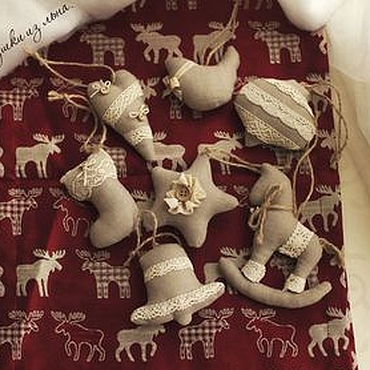 Новогодние Игрушки Из Текстиля Новогодние Игрушки Из Текстиля