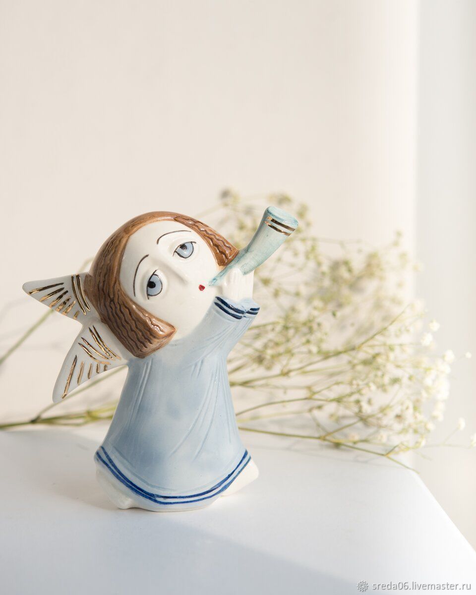 Angel Trumpeting Gift for Easter, Easter souvenirs, Sergiev Posad,  Фото №1