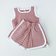 Sets of clothes for kids: shorts and a top for girls. Baby Clothing Sets. babyshop. My Livemaster. Фото №4