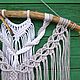 Панно "Пломбир". Подвески. Borshch-knitting. Интернет-магазин Ярмарка Мастеров.  Фото №2