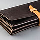 Wallet leather vegetable tanned. Wallets. Handmade leather goods. Online shopping on My Livemaster.  Фото №2